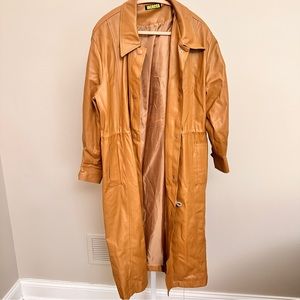 IACOCCA WOMANS TRENCH COAT ONE size MADE IN KOREA